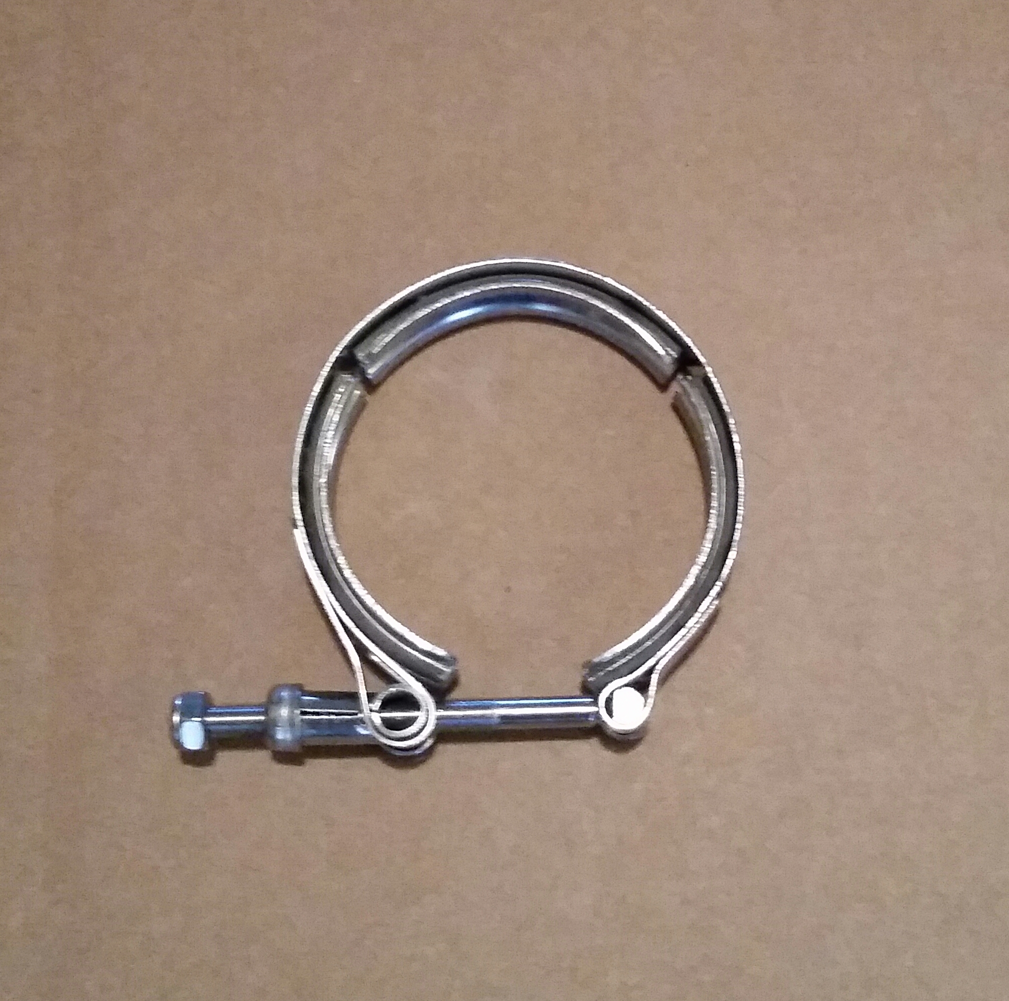 2.50" v-band clamp (***OLD NON male/female rings***)