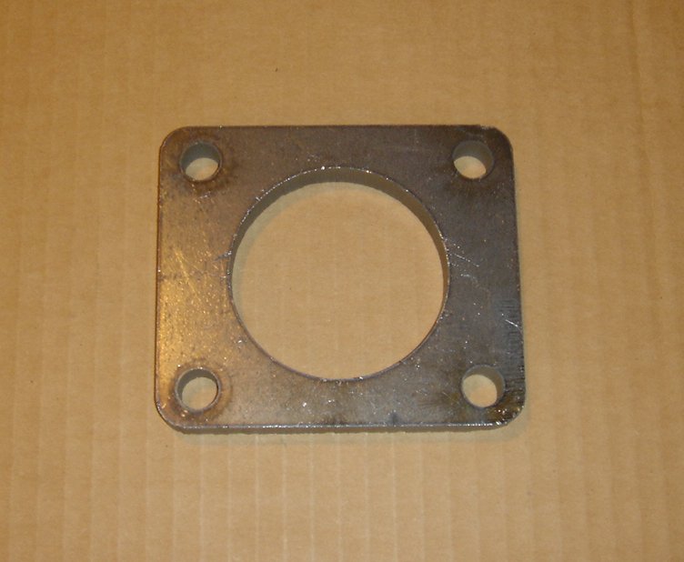 T4 turbo inlet flange (2.5 opening) - Click Image to Close
